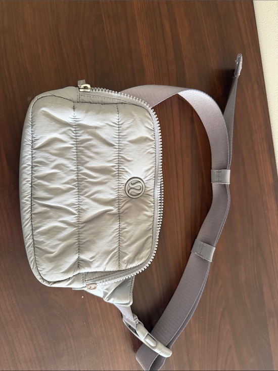 lululemon athletica Accessories - lululemon athletica Silver Quilted Belt Pack